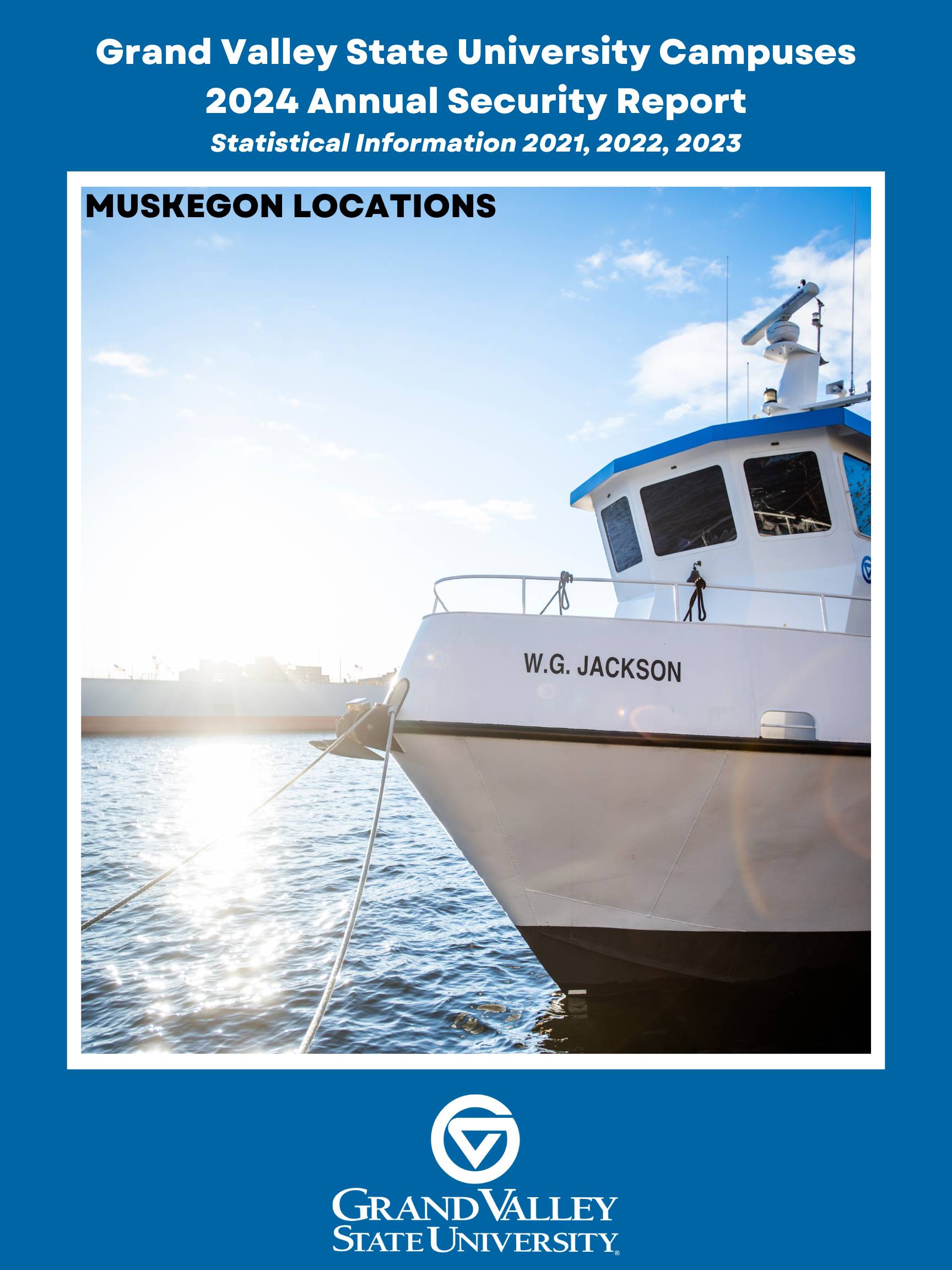 2024 Muskegon Locations Annual Security Report Cover
